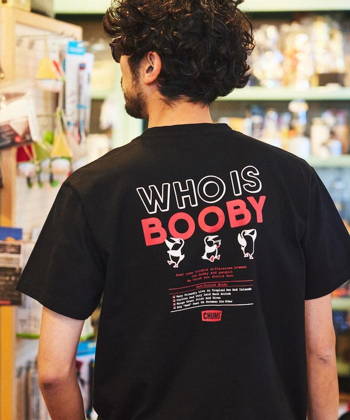 CHUMS×FREAK'S STORE/巧妙設計/印花背部 圓領 T恤 / WHO IS BOOBY