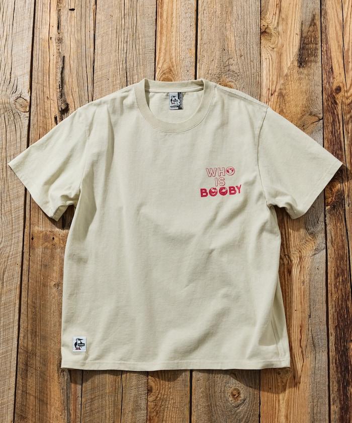 CHUMS×FREAK'S STORE/巧妙設計/印花背部 圓領 T恤 / WHO IS BOOBY
