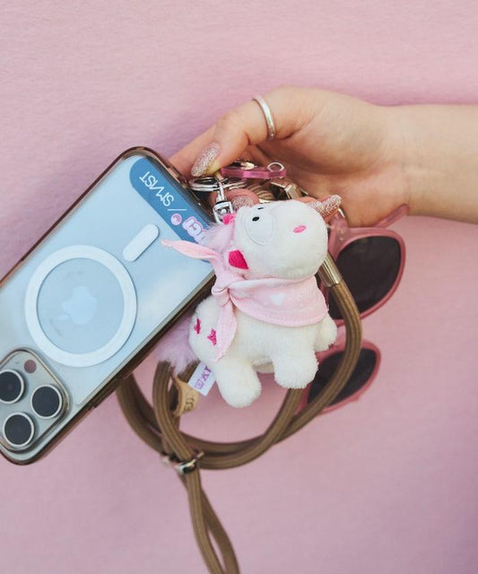 NICI × SMAST 方巾 玩偶 手機吊飾