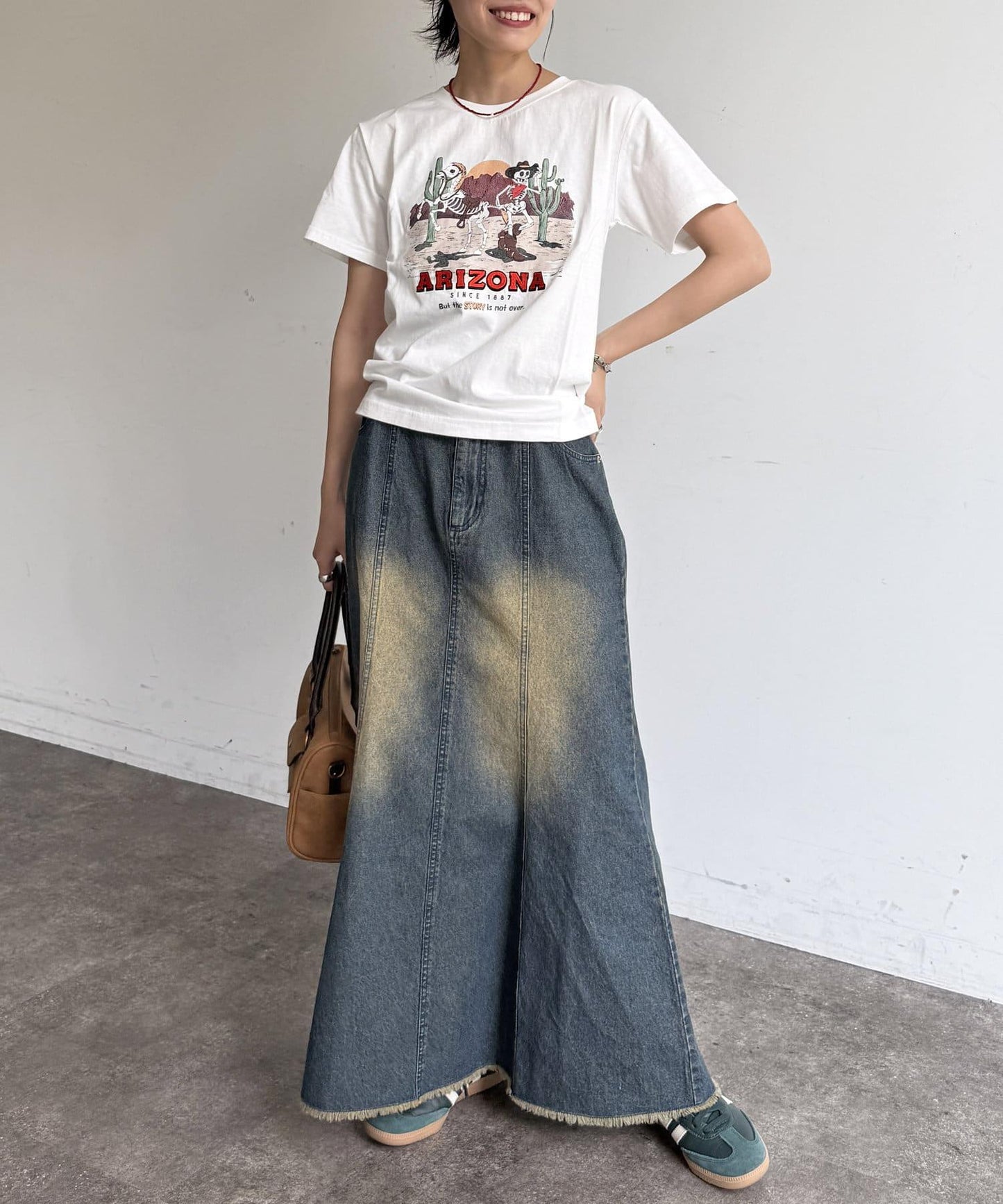 8盎司牛仔美人魚裙