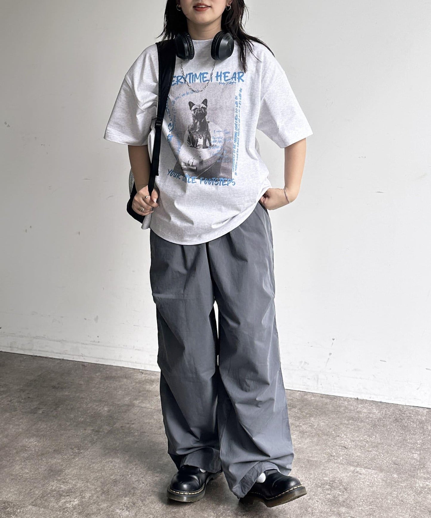 衝浪狗印花T恤
