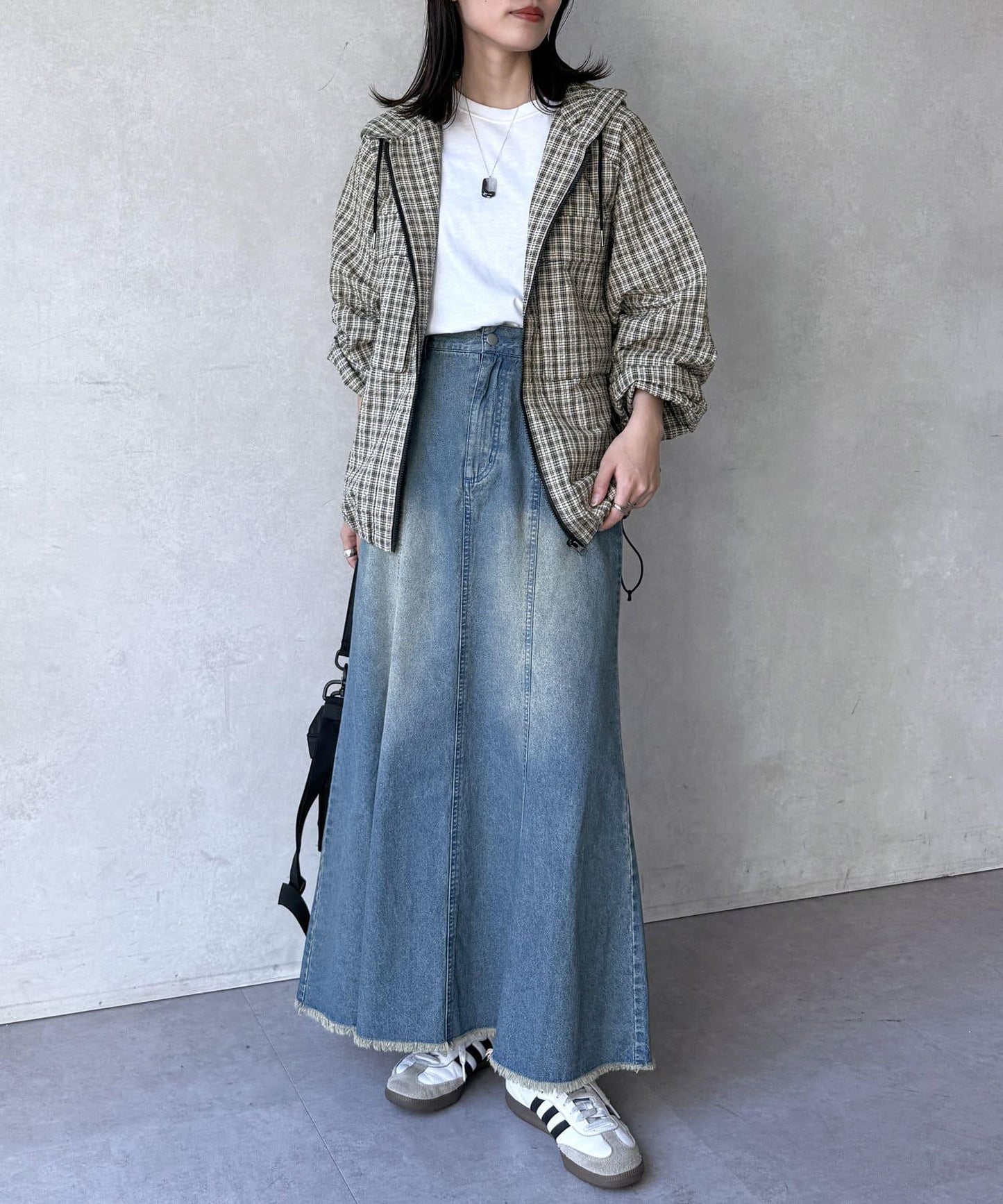 8盎司牛仔美人魚裙