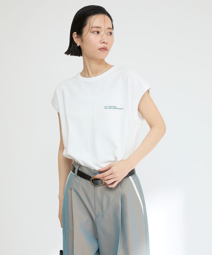 基礎logo法式短袖T恤