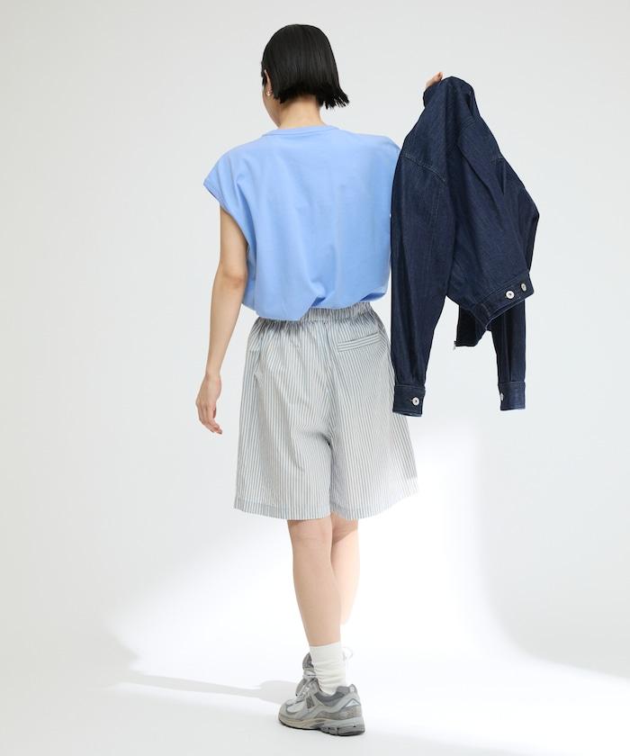 基礎logo法式短袖T恤