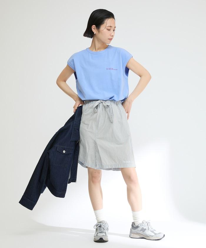 基礎logo法式短袖T恤