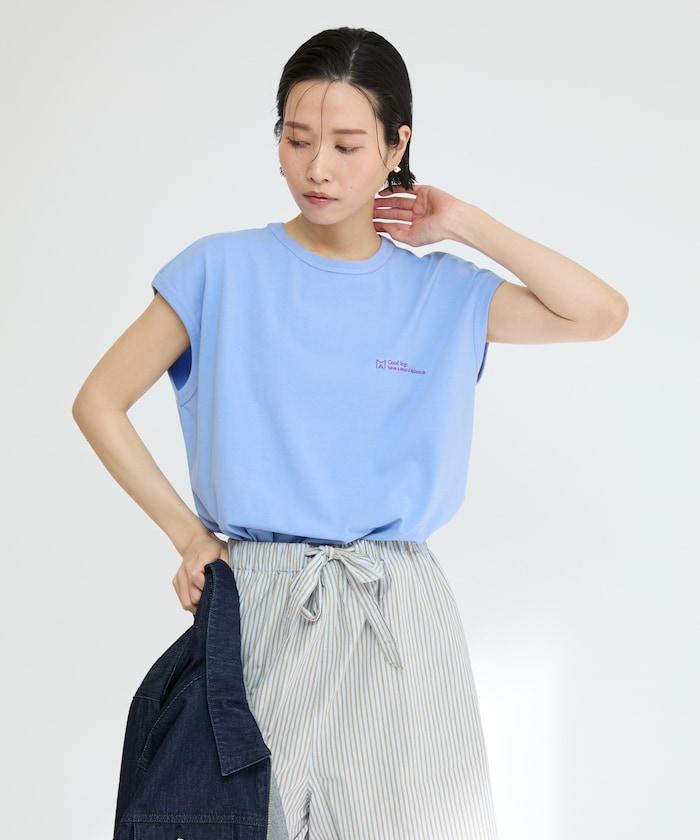 基礎logo法式短袖T恤