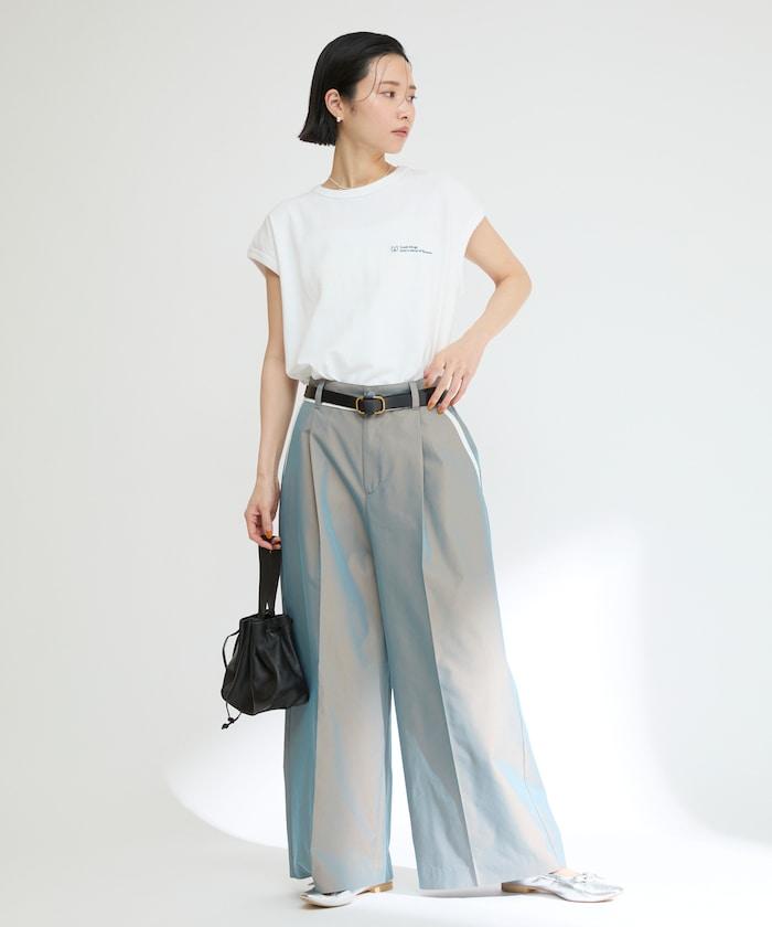 基礎logo法式短袖T恤