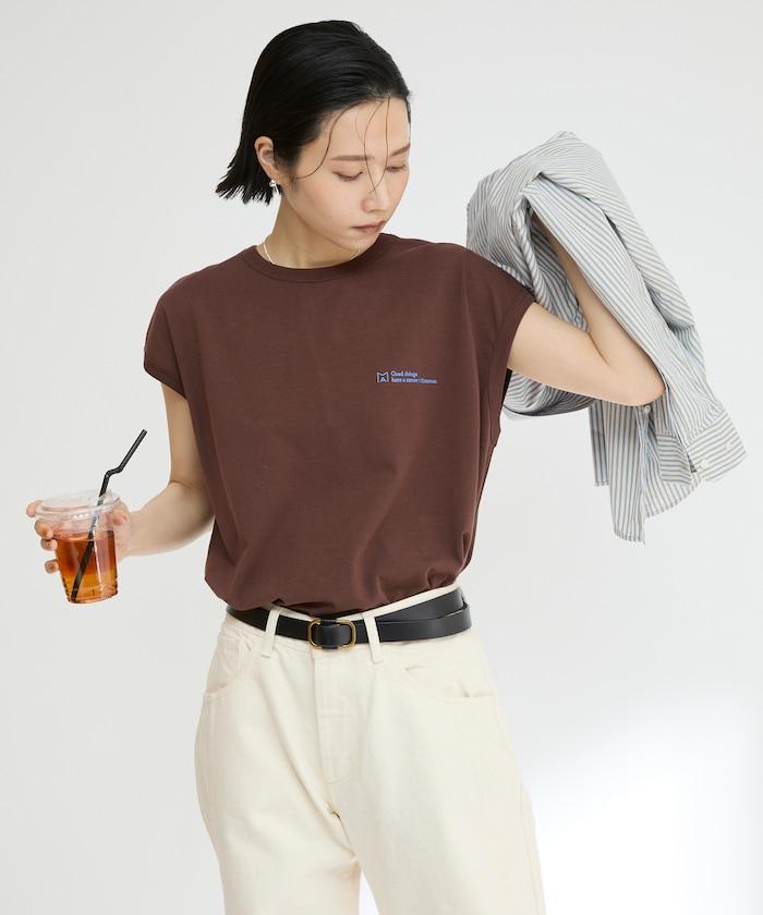 基礎logo法式短袖T恤