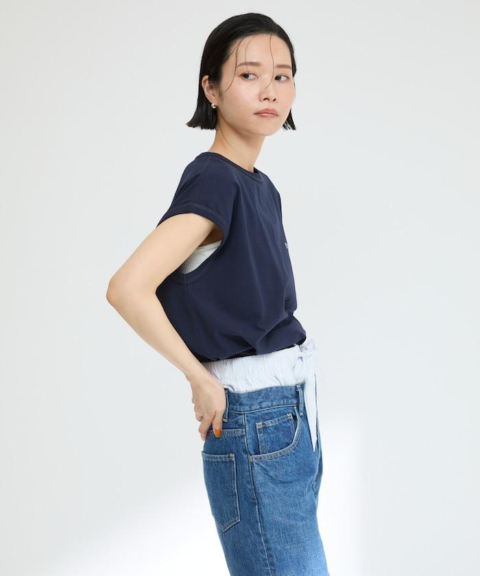 基礎logo法式短袖T恤