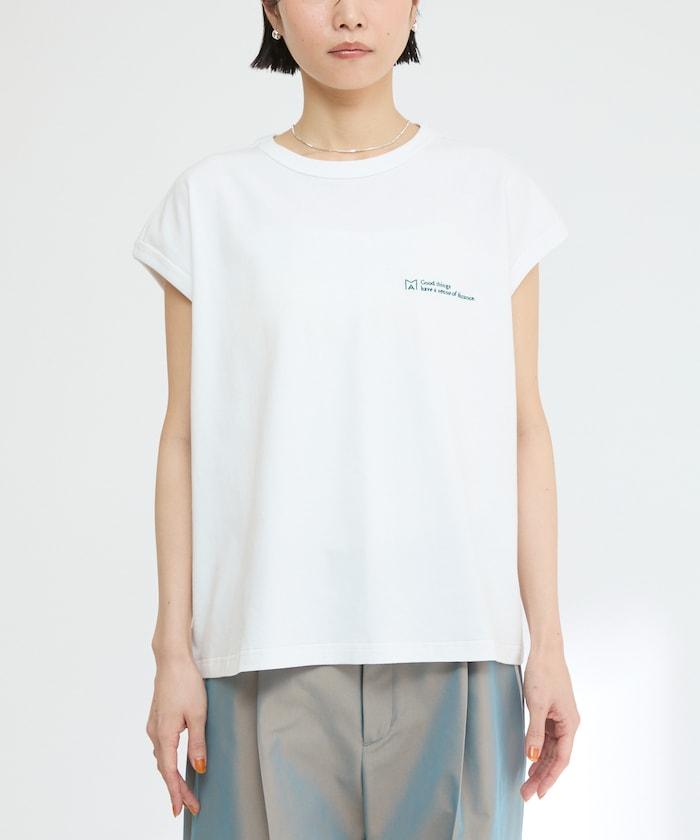 基礎logo法式短袖T恤