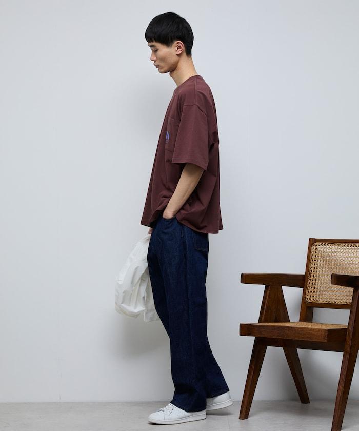 MA概念印花口袋T恤