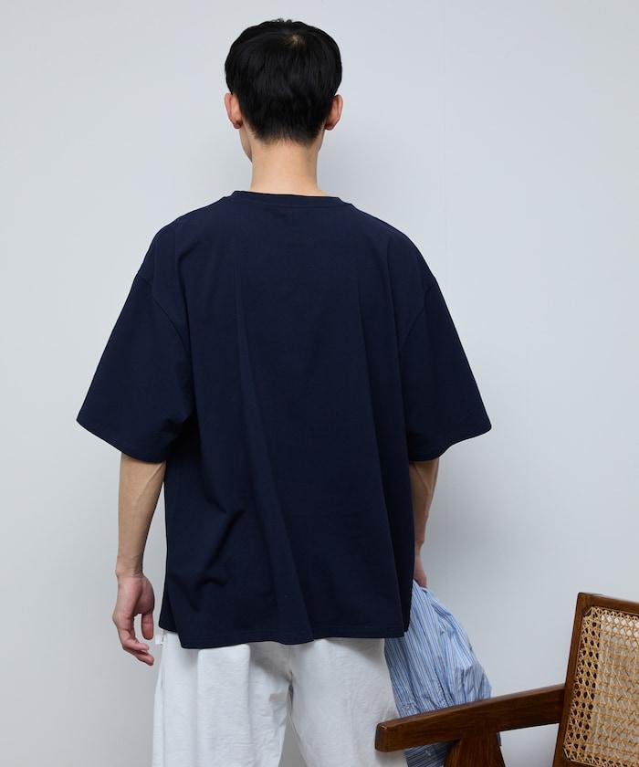 MA概念印花口袋T恤