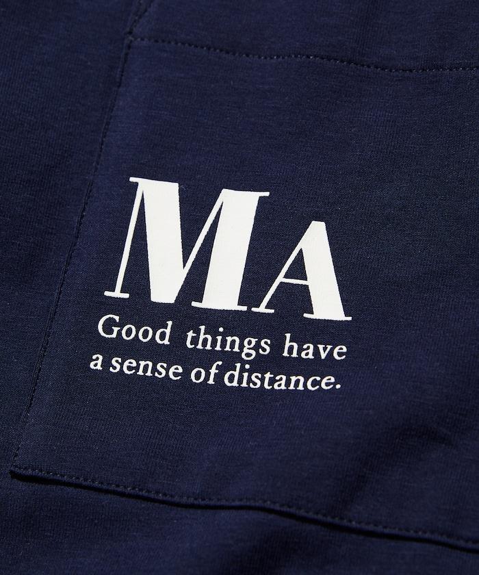 MA概念印花口袋T恤