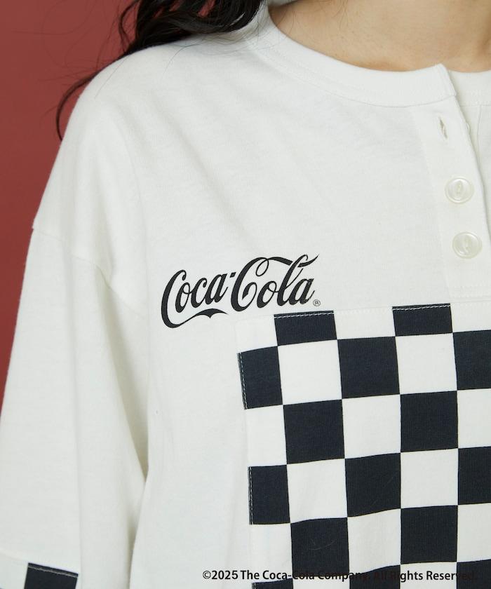 Coca-Cola/可口可樂 亨利領T恤