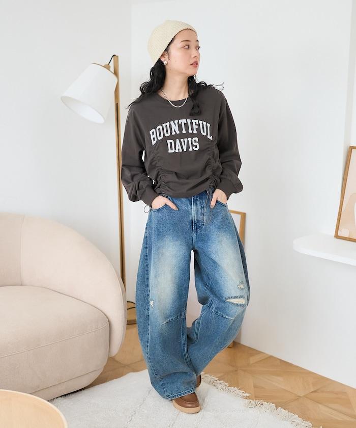 拉鍊標誌印花T恤