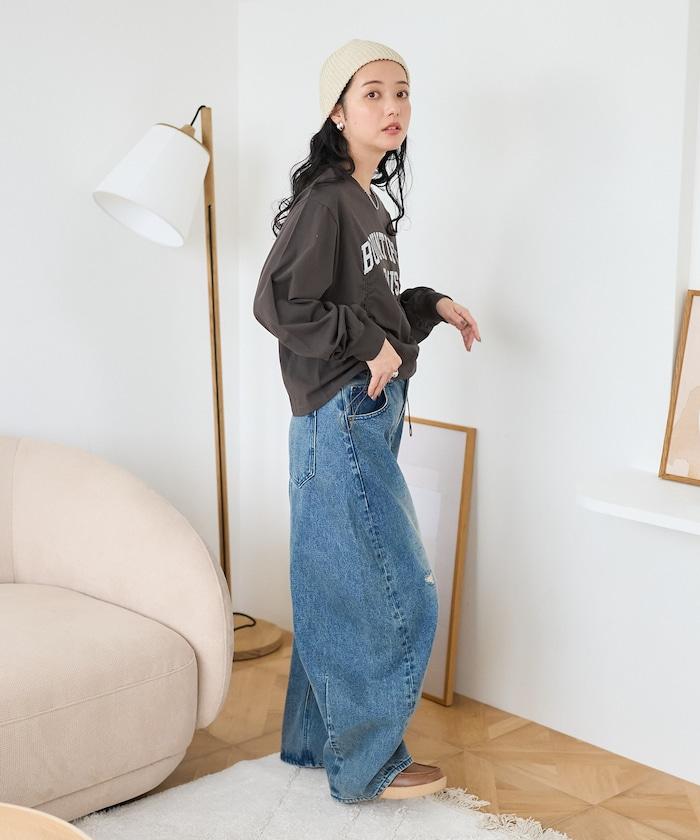 拉鍊標誌印花T恤