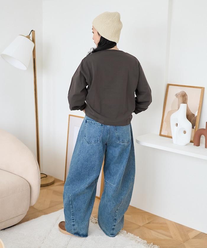 拉鍊標誌印花T恤