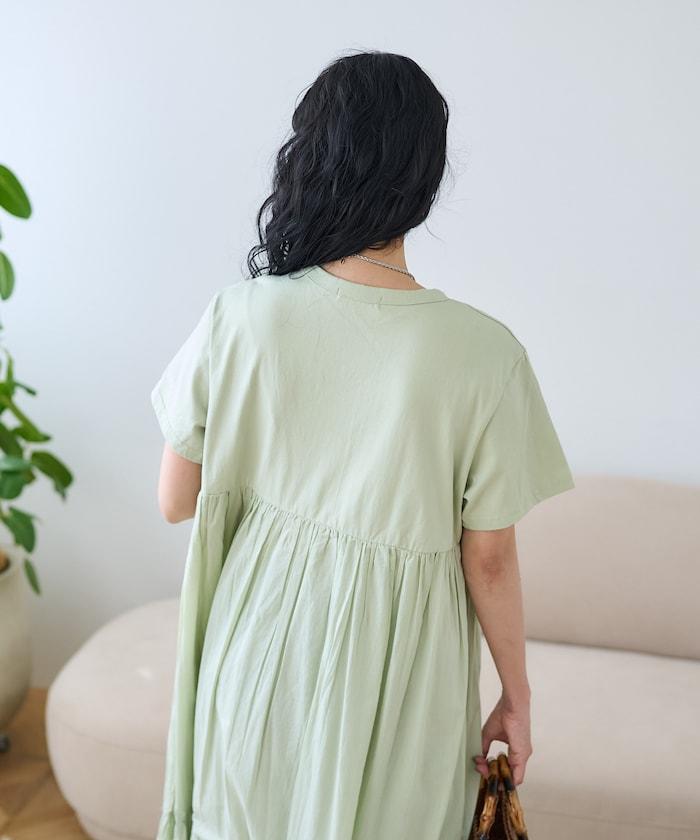 印度風連衣裙T恤