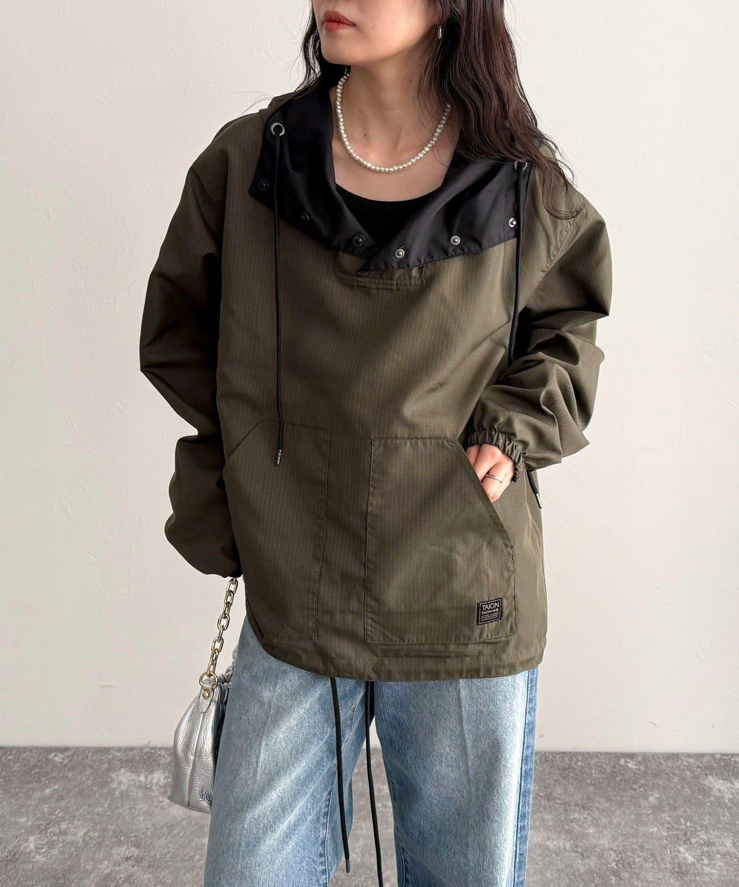 【TAION】軍事風可逆穿的防風外套
