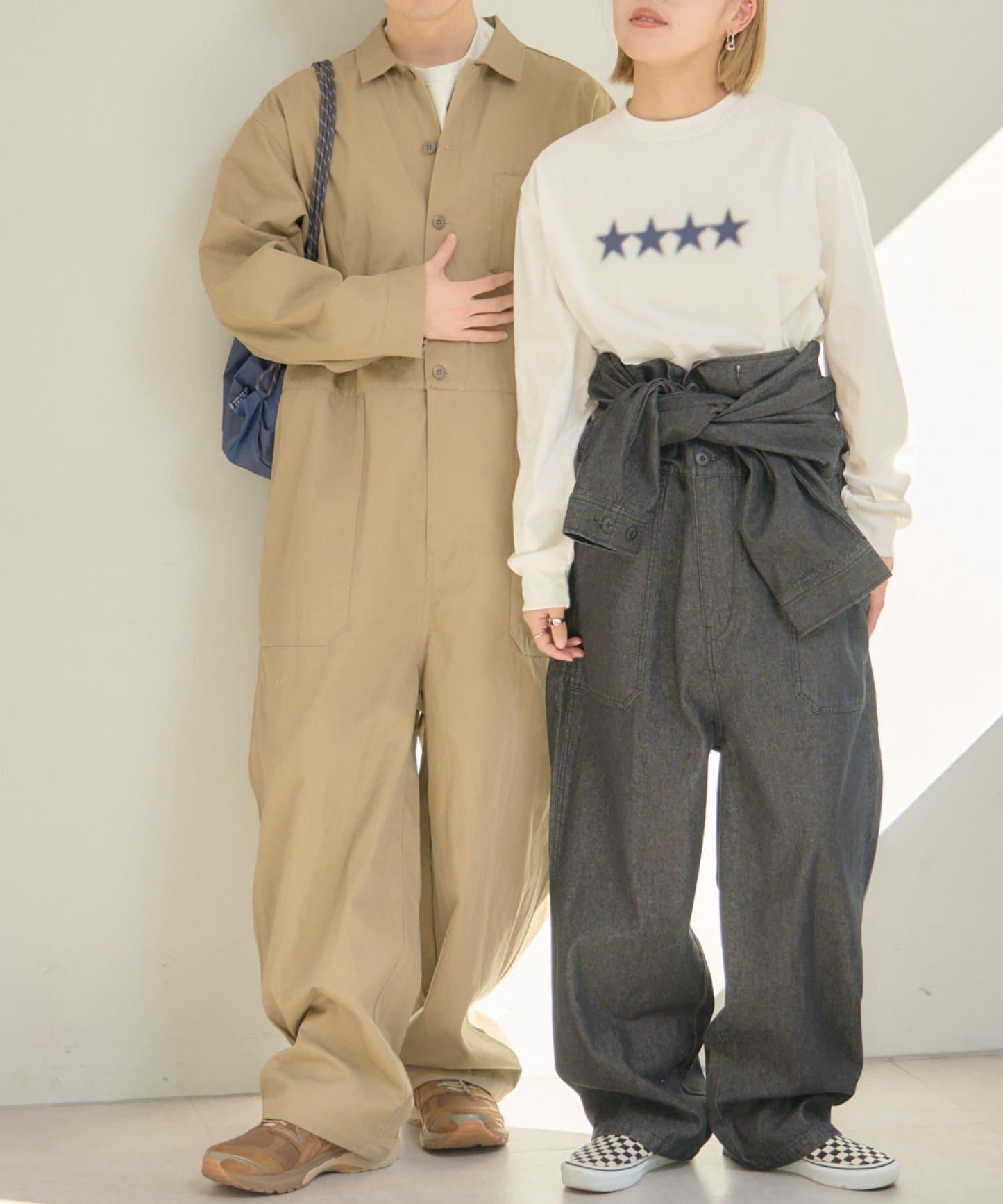 【男女通用】多色連體褲