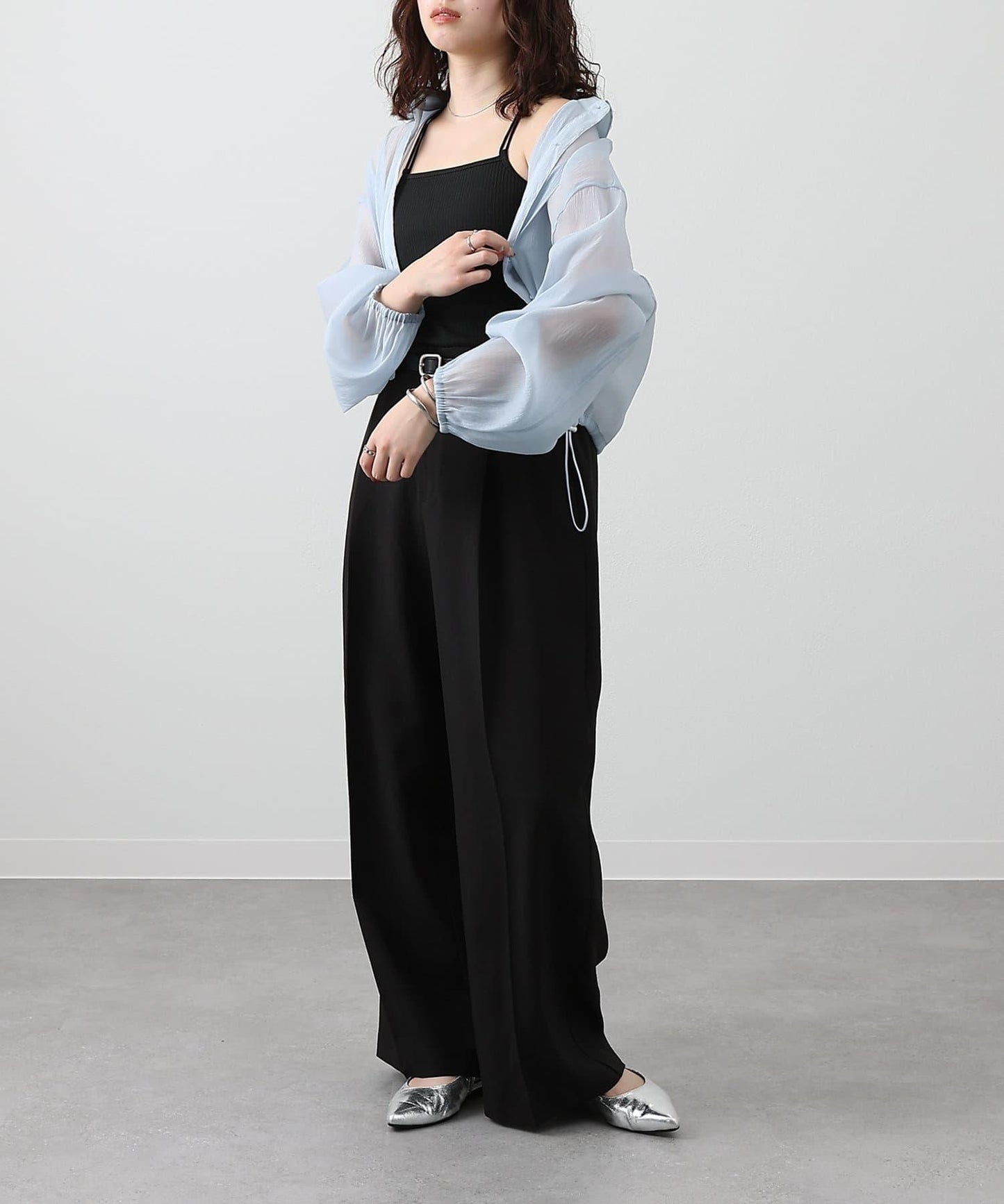 【SS優先】帶杯交叉彈力吊帶背心