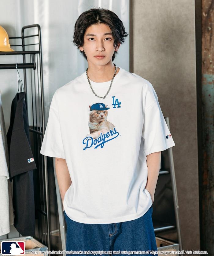 聯名 MLB 動物印花T恤