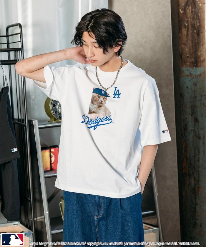 聯名 MLB 動物印花T恤
