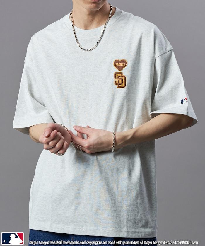 聯名 MLB 心形標誌刺繡T恤