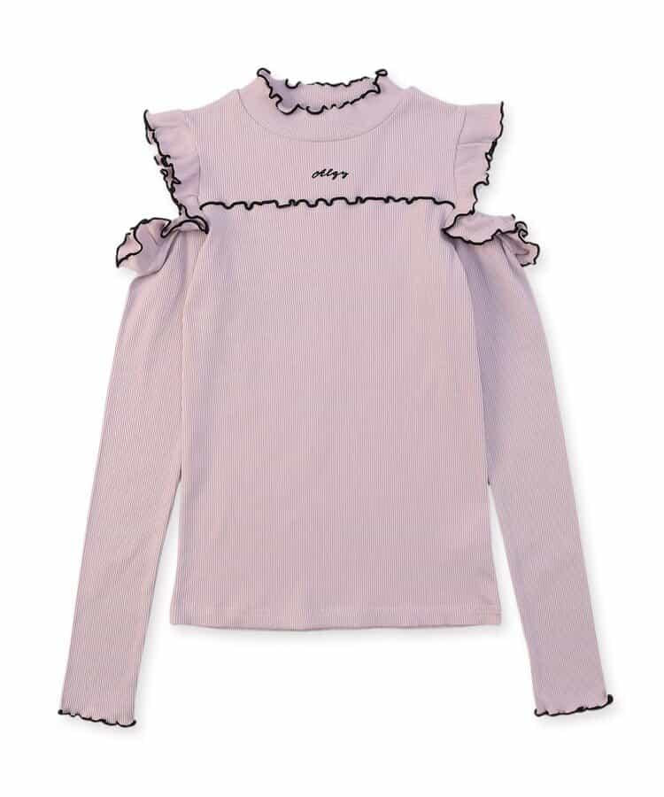 露肩條紋T-shirt