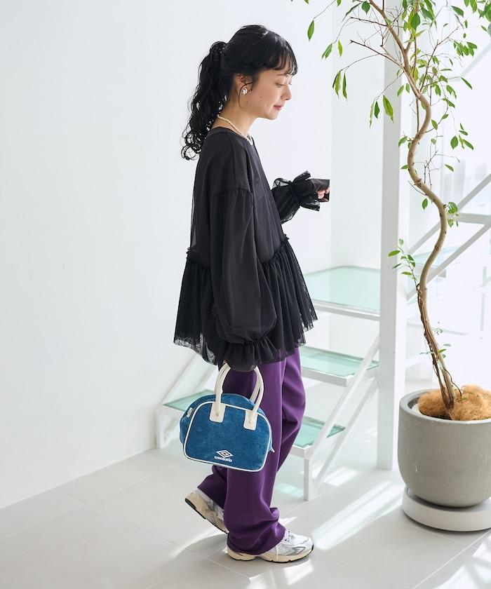 【套裝商品】蕾絲疊層 印花長袖T-shirt