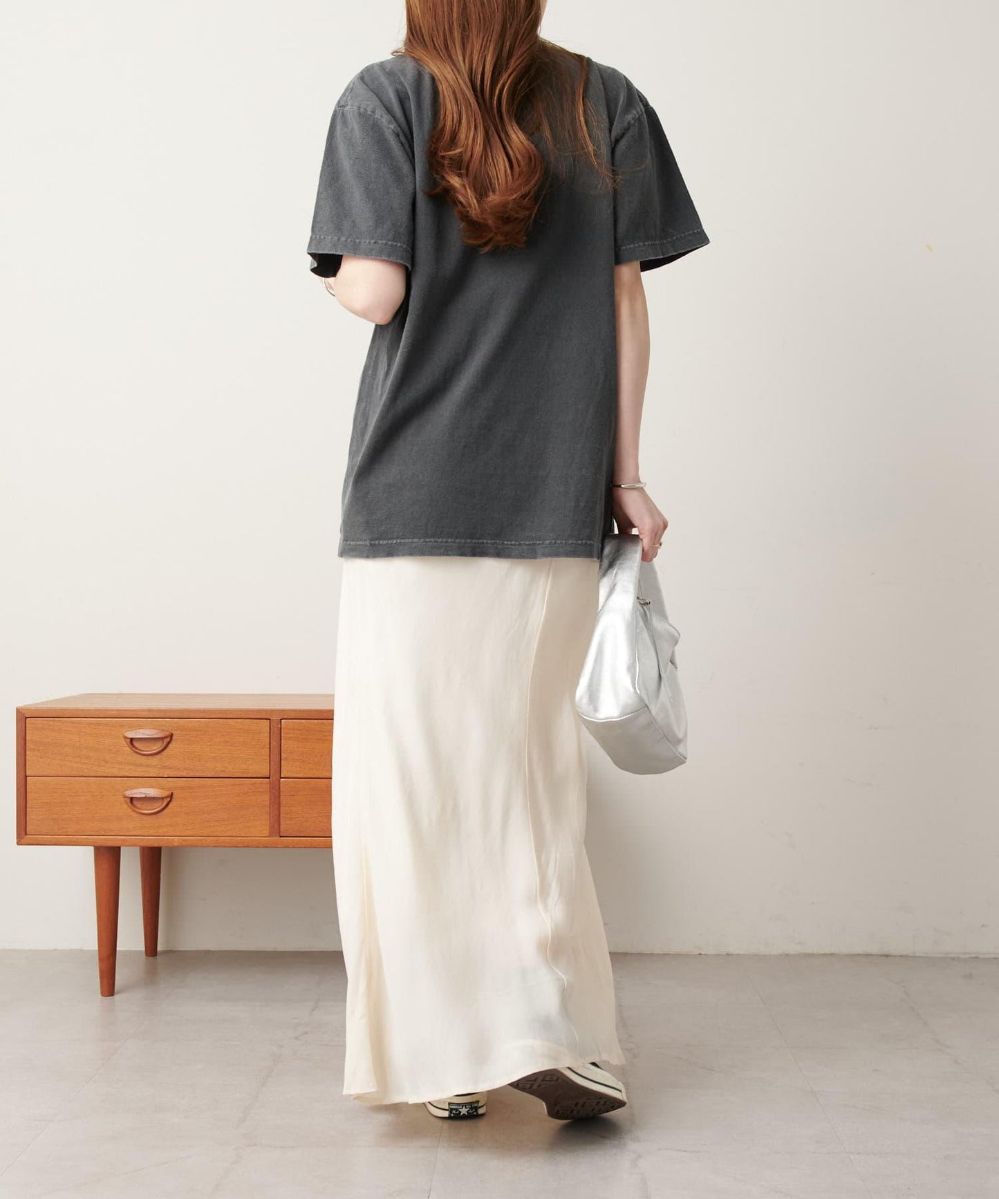 《尺碼展開》《美型》人造絲呢美人魚裙