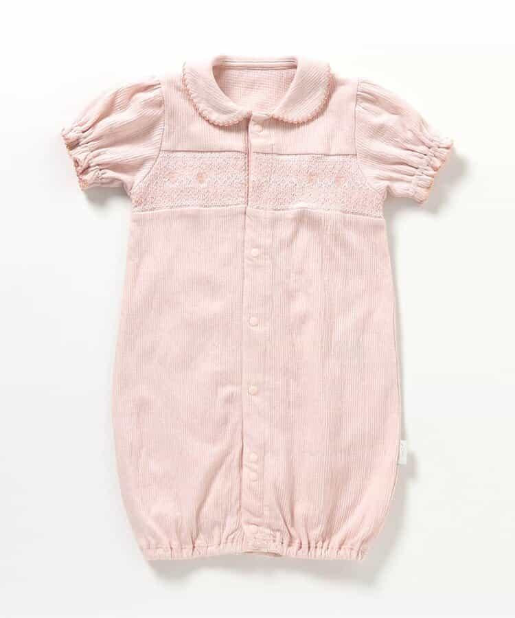 心形拼皺刺繡兩穿連體褲