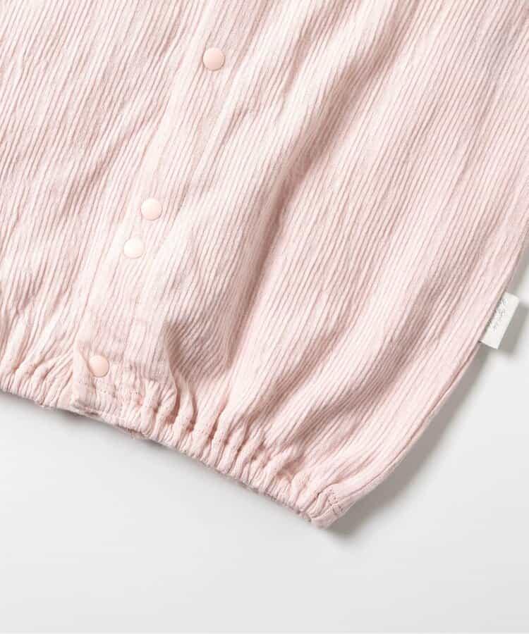 心形拼皺刺繡兩穿連體褲