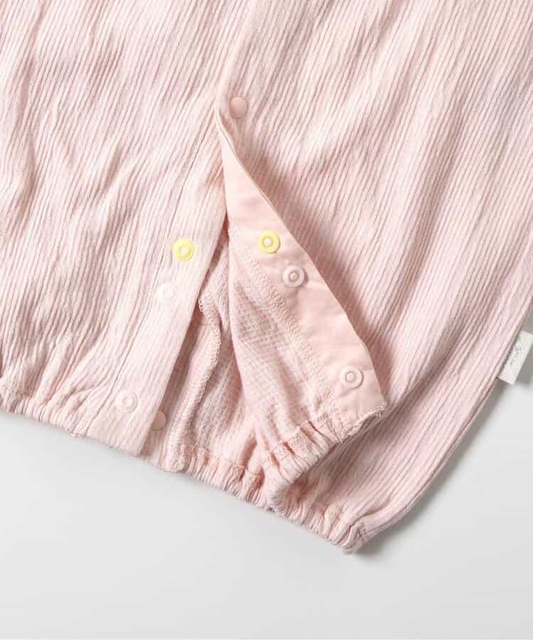 心形拼皺刺繡兩穿連體褲