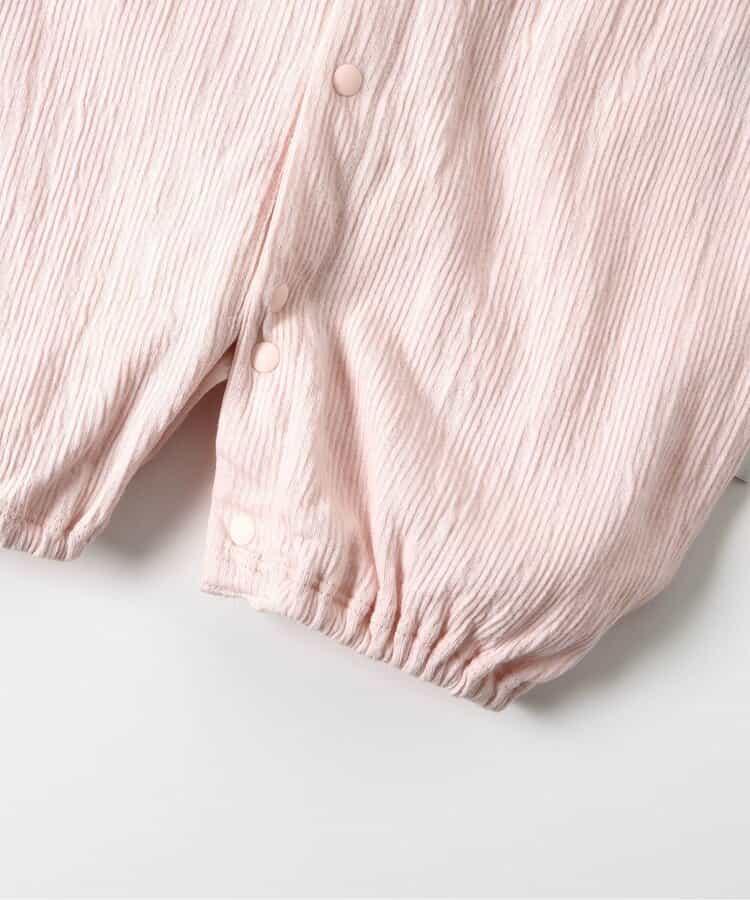 心形拼皺刺繡兩穿連體褲