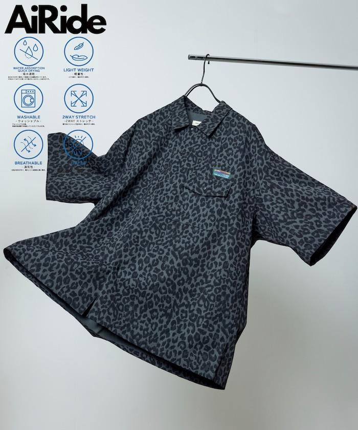 AiRide/舒適版 短袖口袋襯衫