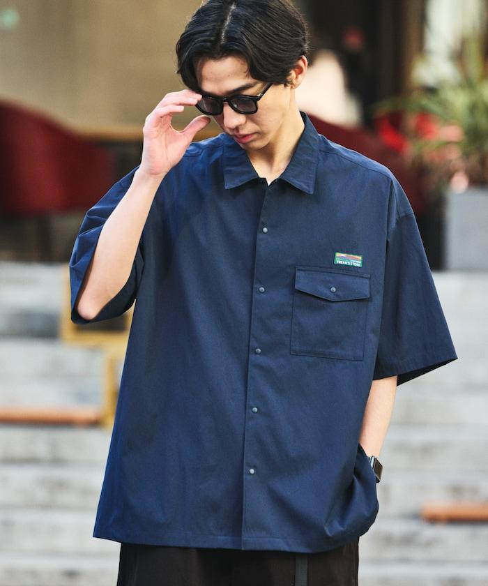 AiRide/舒適版 短袖口袋襯衫