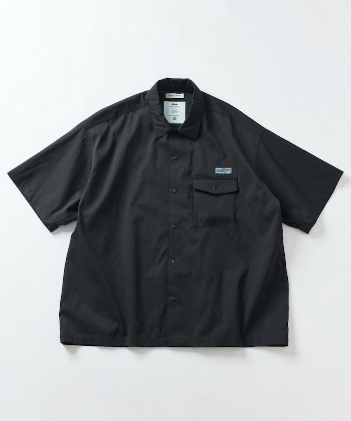 AiRide/舒適版 短袖口袋襯衫