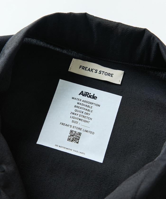 AiRide/舒適版 短袖口袋襯衫