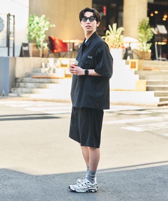 AiRide/舒適版 短袖口袋襯衫