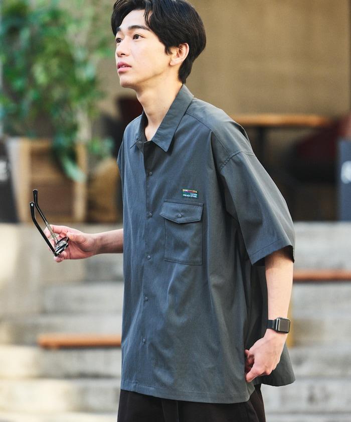 AiRide/舒適版 短袖口袋襯衫