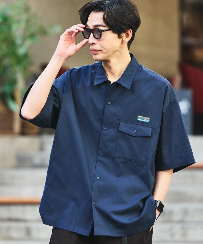 AiRide/舒適版 短袖口袋襯衫