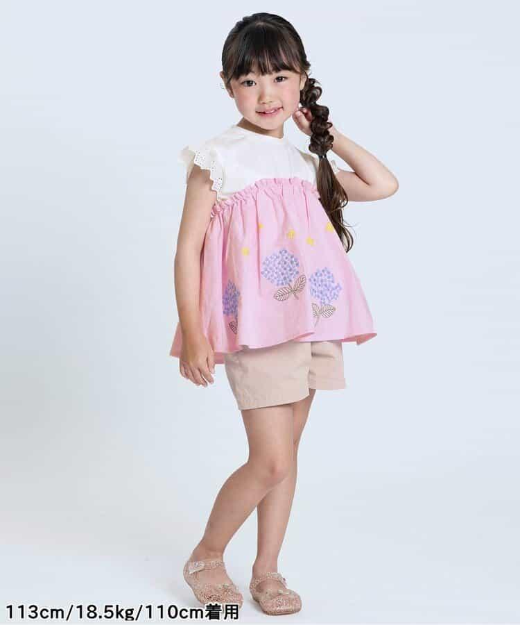 口袋蝴蝶結短褲