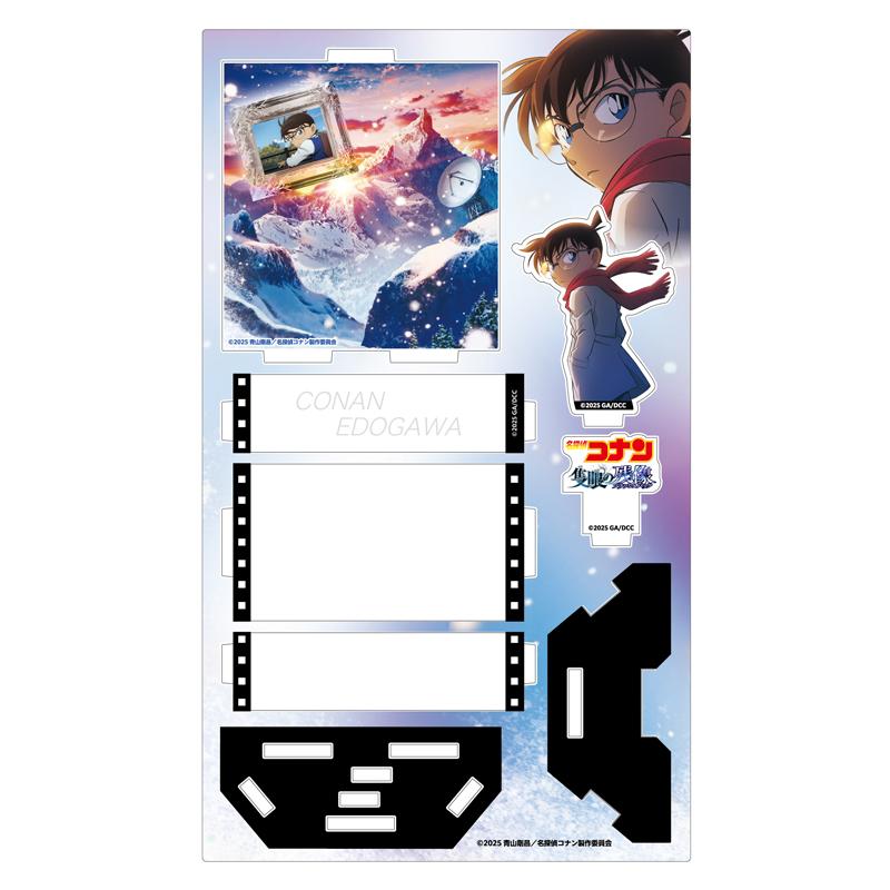 劇場版 《名偵探柯南》 單眼殘像(《FLASH》背景)_櫥窗風亞克力展示架 江戶川柯南