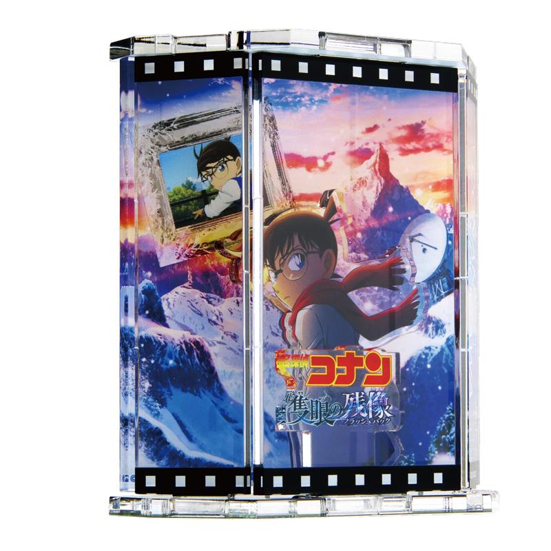 劇場版 《名偵探柯南》 單眼殘像(《FLASH》背景)_櫥窗風亞克力展示架 江戶川柯南
