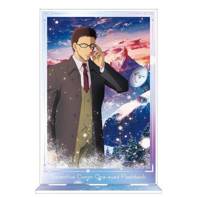 劇場版 《名偵探柯南》 單眼殘像(《FLASH》背景)_亞克力藝術展示架 風見裕也
