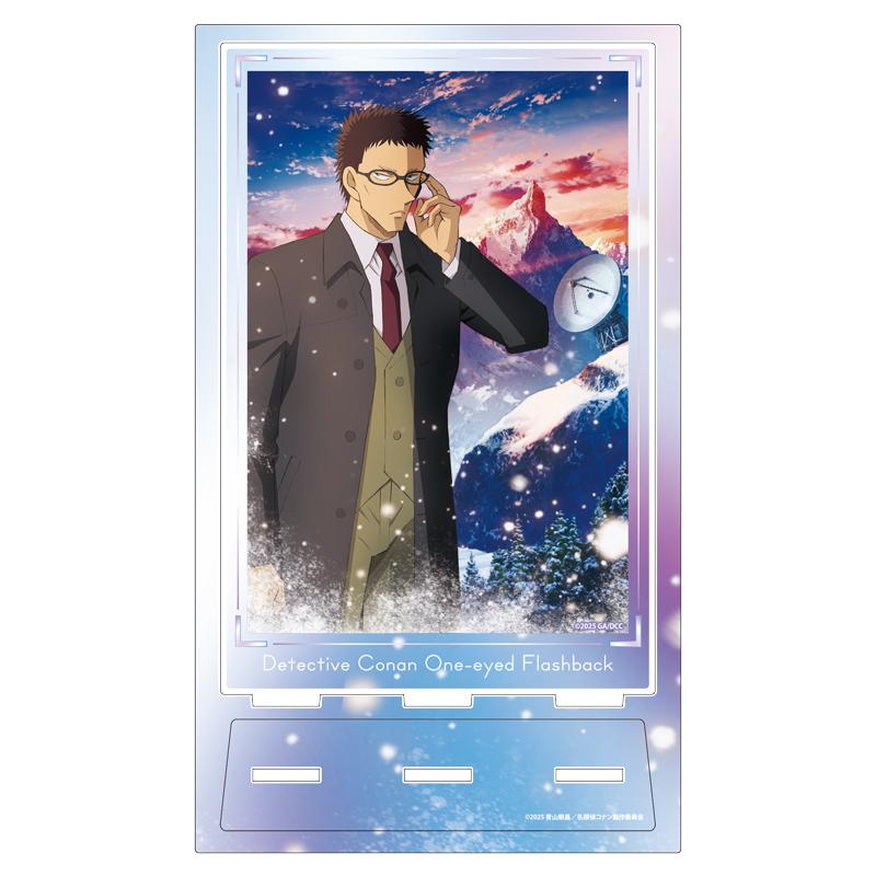 劇場版 《名偵探柯南》 單眼殘像(《FLASH》背景)_亞克力藝術展示架 風見裕也