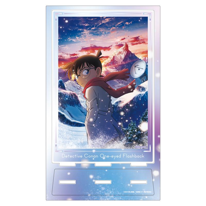 劇場版 《名偵探柯南》 單眼的殘像(《FLASH》背景)_亞克力藝術展示架 江戶川柯南