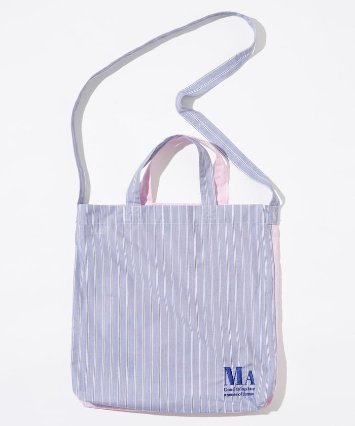 庫存面料刺繡包 / 襯衫面料雙用手提袋