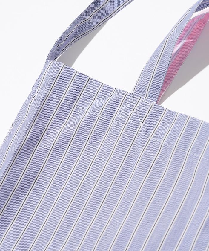 庫存面料刺繡包 / 襯衫面料雙用手提袋